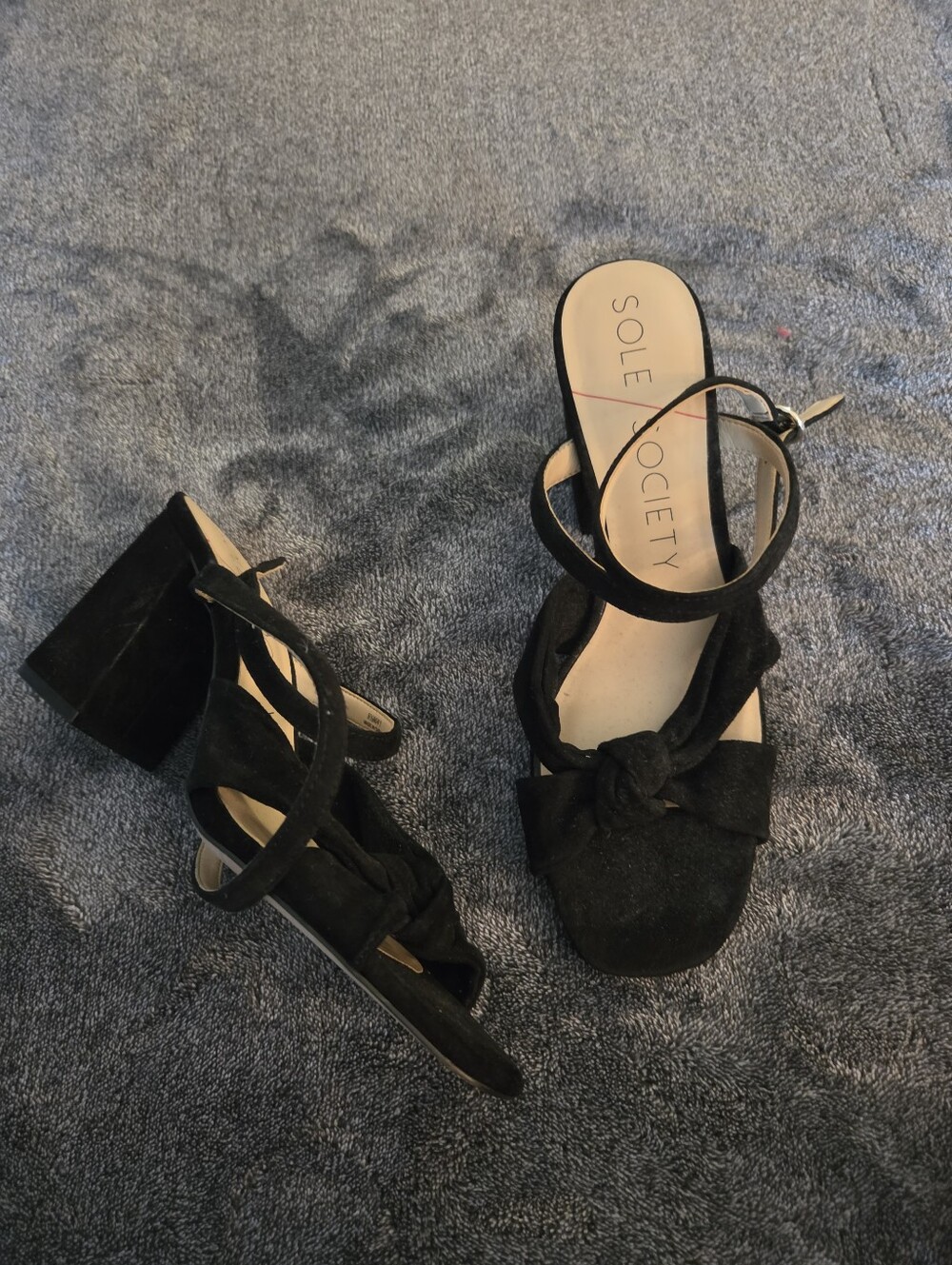 Sole Society Block Heel Sandals Size 9.5